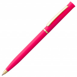 Ручка шариковая Euro Gold, розовая