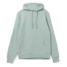 Толстовка с капюшоном унисекс Hoodie, серо-зеленая