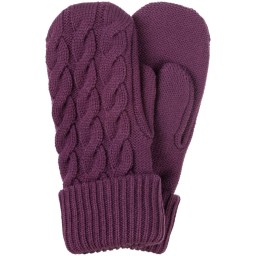Варежки Heat Trick, баклажановые