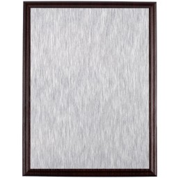 Плакетка Plaque, большая, вишня с серебристой пластиной