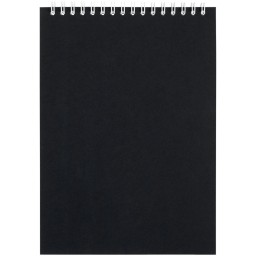 Блокнот Dali в клетку, черный