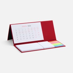 Календарь настольный Grade, красный