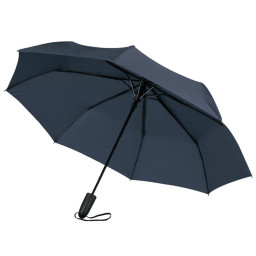 Складной зонт Magic с проявляющимся рисунком, темно-синий, уценка