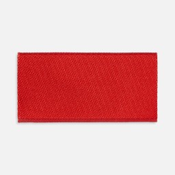 Лейбл тканевый Epsilon, XXS, красный