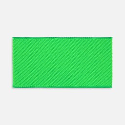 Лейбл тканевый Epsilon, XXS, зеленый неон