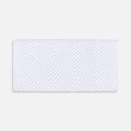 Лейбл тканевый Epsilon, XXS, белый