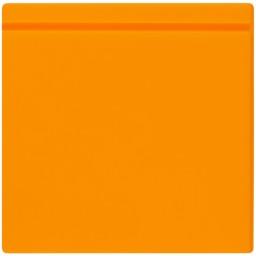 Лейбл из ПВХ Kare, оранжевый неон