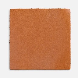 Лейбл кожаный Pasek, L, горчичный