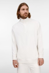 Толстовка унисекс S3, молочно-белая