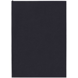 Ежедневник Flat, недатированный, черный