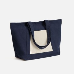 Шопер Shophop, синий с неокрашенным