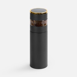 Смарт-бутылка с инфьюзером Thermory, черная