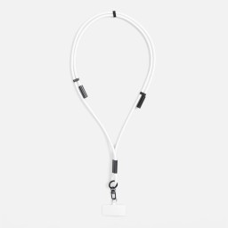 Кабель-ланьярд energyFlex Power Delivery 60 Вт, белый