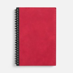 Ежедневник Notera Maxi, недатированный, красный