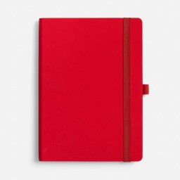 Ежедневник Peel Flex, недатированный, красный