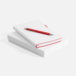 Набор White Shall, бело-красный