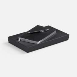 Набор Petrus, черный с серебром