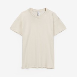 Футболка унисекс Regent 150, светло-бежевая (неокрашенная)