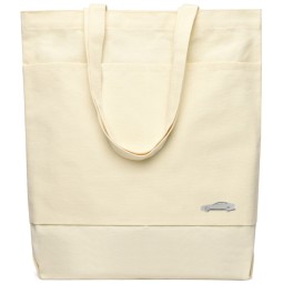 Сумка для покупок JETTA 325 г/м² с шильдом - машина, натуральный