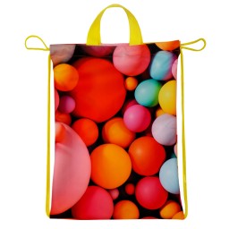 Сумка-рюкзак с полноцветной печатью Флюр, размер M