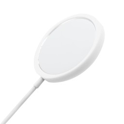 Беспроводное магнитное зарядное устройство Fomax 15W To Go, белый/белый