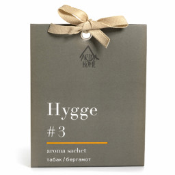 Аромасаше HYGGE #3 Табак/бергамот, Зеленый