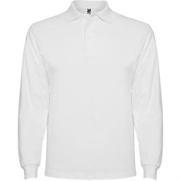 Футболка поло ESTRELLA L/S мужская, БЕЛЫЙ S