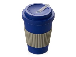 Термокружка "Muffin" из натуральных волокон, темно-синий