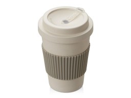 Термокружка "Muffin" из натуральных волокон, бежевый