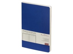 Ежедневник А5 недатированный «Megapolis Velvet Flex», синий