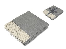 Акриловый плед Dapple 160x210 см, холодный серый