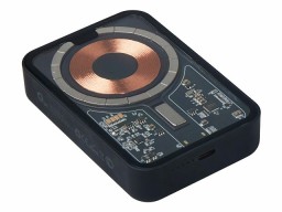 Беспроводной магнитный внешний аккумулятор с QC\PD «MagnifIQ», 10000 мАч, 15 Вт, черный