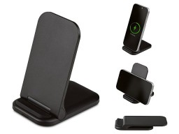 Беспроводное зарядное устройство «Foldy», 15 Вт, черный