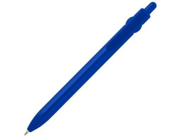 Fidget шариковая ручка из переработанной пластмассы - Ярко-синий