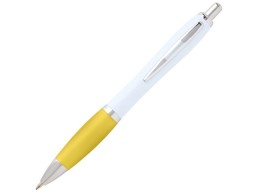 Nash шариковая ручка из переработанной пластмассы - Желтый (черные чернила)