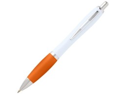 Nash шариковая ручка из переработанной пластмассы - Оранжевый (черные чернила)