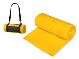 Плед «Нежность» с плечевым ремнем, желтый