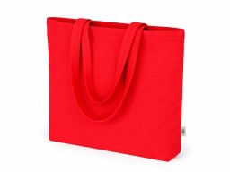 Сумка «Твил» из хлопка, 210 г/м2, красный