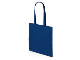 Шоппер Basio из переработанного хлопка 280 г, синий