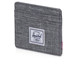 Herschel Charlie держатель для карт с RFID-защитой из переработанного материала - Серый яркий