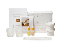 Набор для создания 2-х ароматических свечей: имбирный пряник, рождественская елка