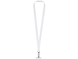 Ланъярд 2 см под сублимацию с трендовым карабином и металлическим держателем для телефона, черный