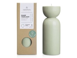 Originalhome органическая свеча - средняя - Зеленый яркий