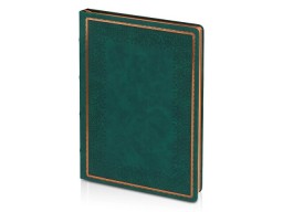 Ежедневник недатированный А4 "Royal", зеленый с бронзовым срезом
