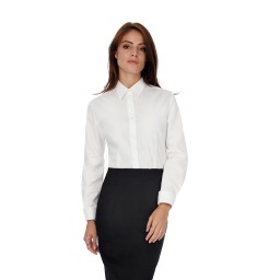 Рубашка женская с длинным рукавом Heritage LSL/women, белый