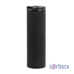 Термостакан "Брайтон" 500 мл, покрытие soft touch, черный