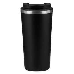 Термокружка вакуумная Палермо (Palermo), черная