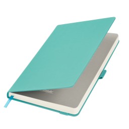 Ежедневник Альфа (Alpha) недатированный, бирюзовый/серый