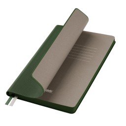 Ежедневник Rain недатированный, зеленый