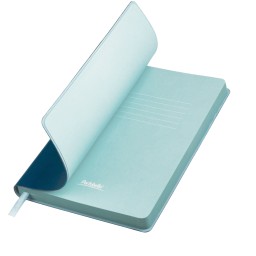 Ежедневник Латте (Latte NEW) недатированный, синий/голубой